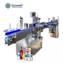 Single Side Self-adhesive Labeling Machine for water bottling line