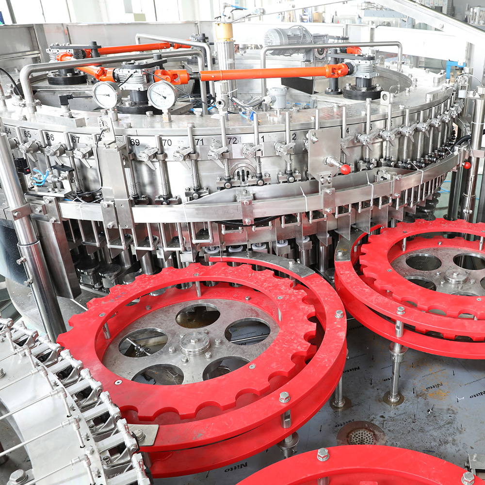 Large scale automatic beer glass bottle filling machine